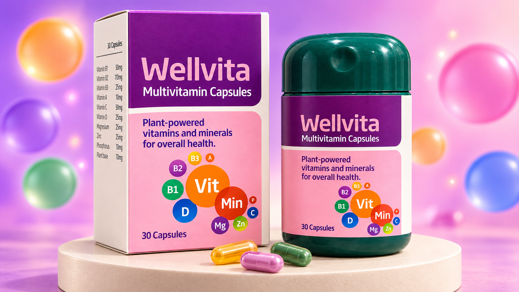 Wellvita Multivitamin Capsules